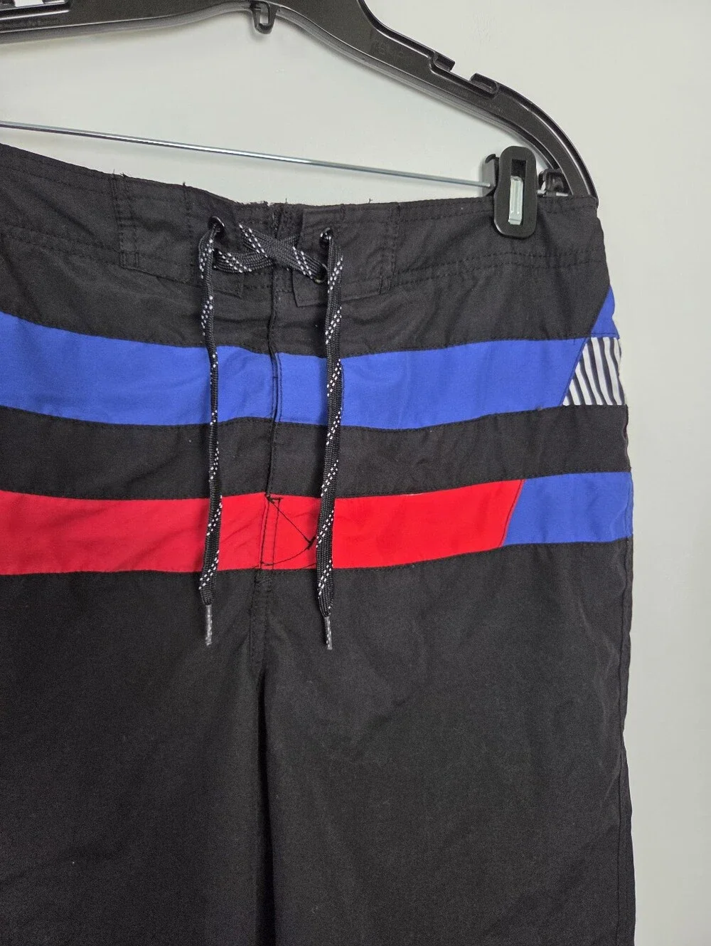 Route 66 Men's Swim Trunks Bottoms Board Shorts Blue Large Pool Beach Vacation